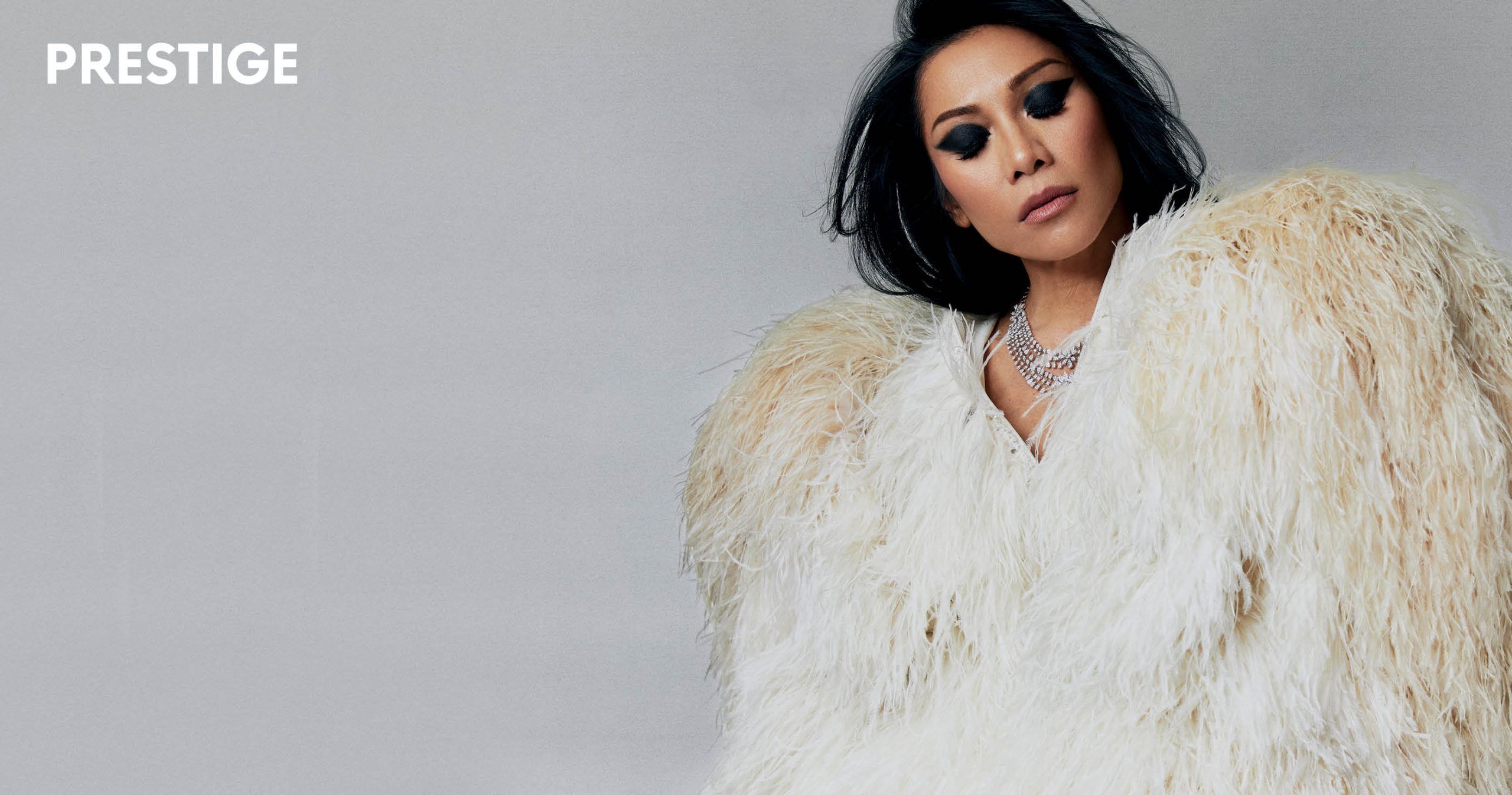 On the cover of Prestige Indonesia's April 2026 issue: The one and only ...