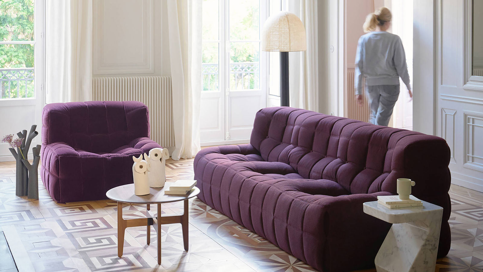 Ligne Roset Kashima brings 1970s design into the modern home