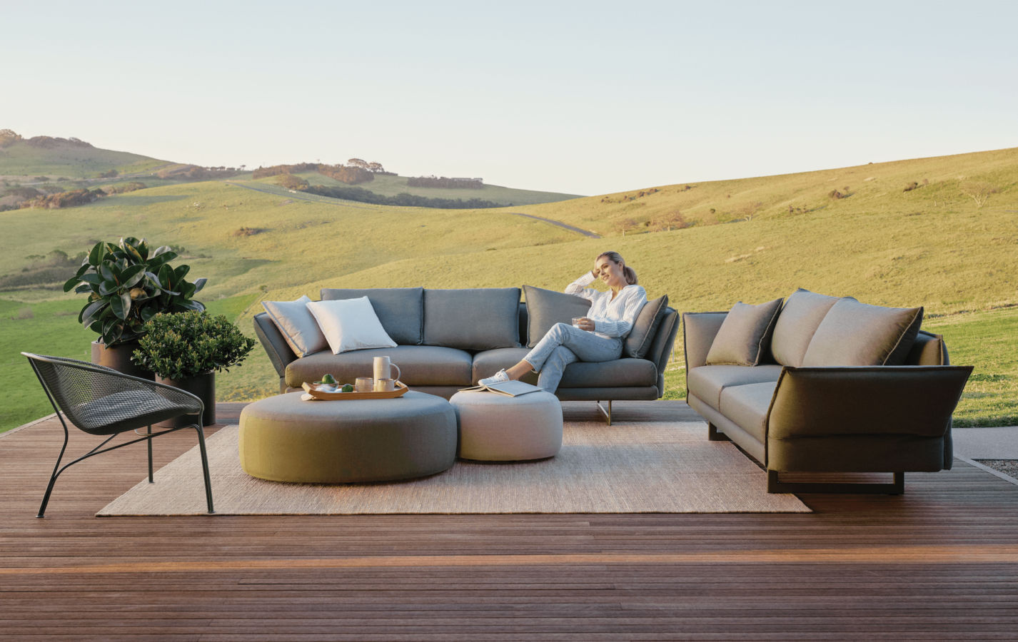 Make living at home more meaningful with an outdoor area inspired by King Living