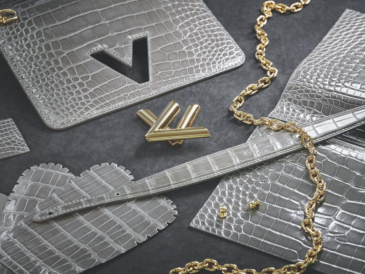 Louis Vuitton Greenbelt now carries exotic leathers