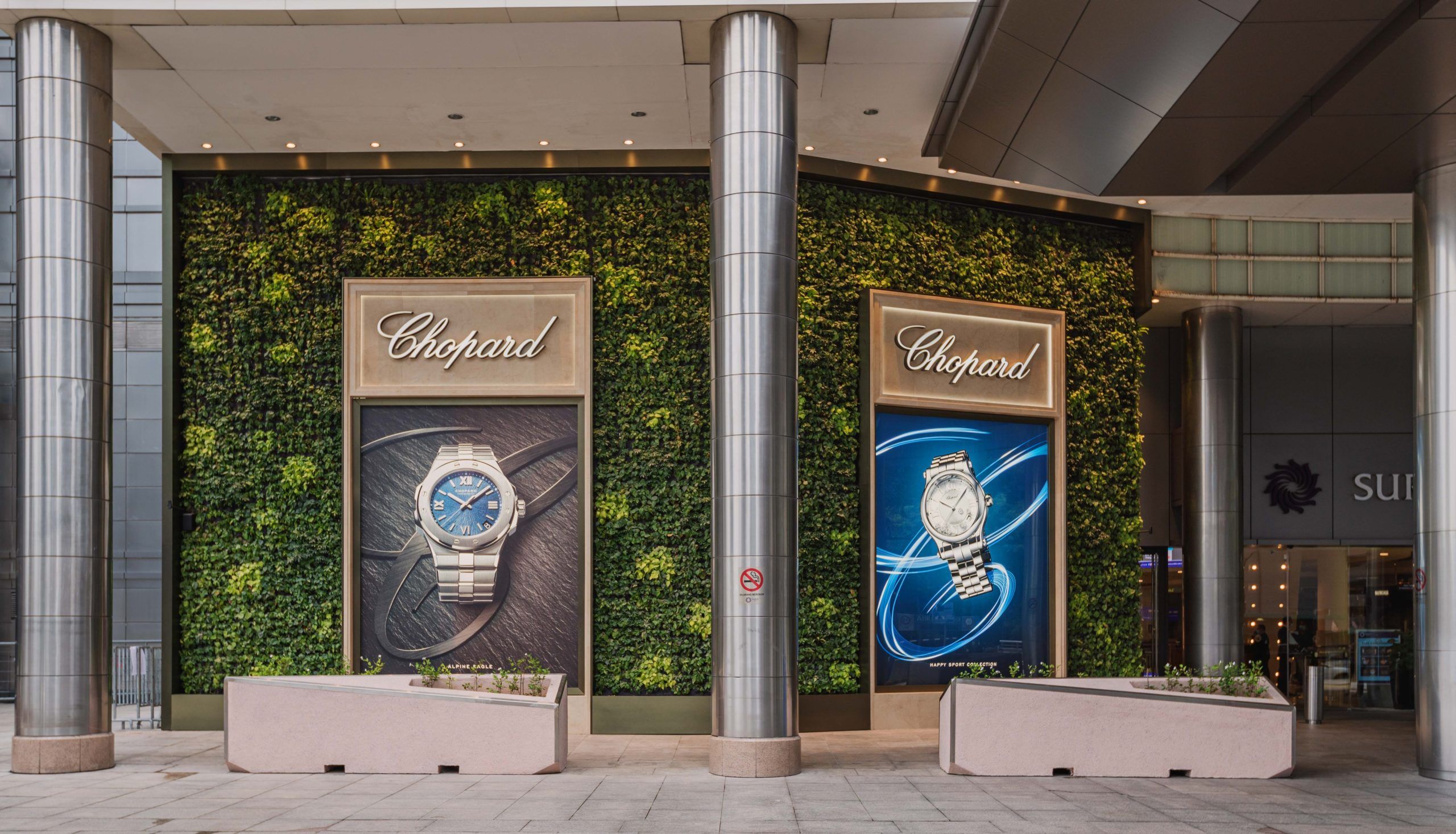 Chopard Green and Sustainable Wall