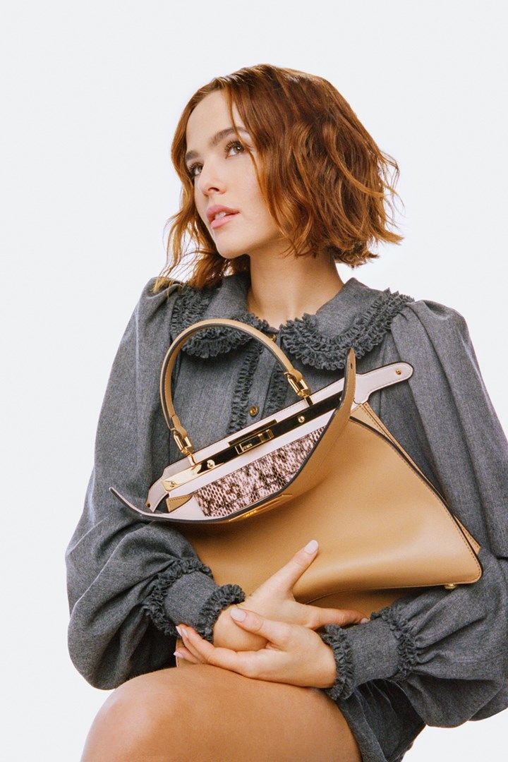 The campaign by Fendi celebrates Zoey Deutch's most intimate, authentic, and true inner self