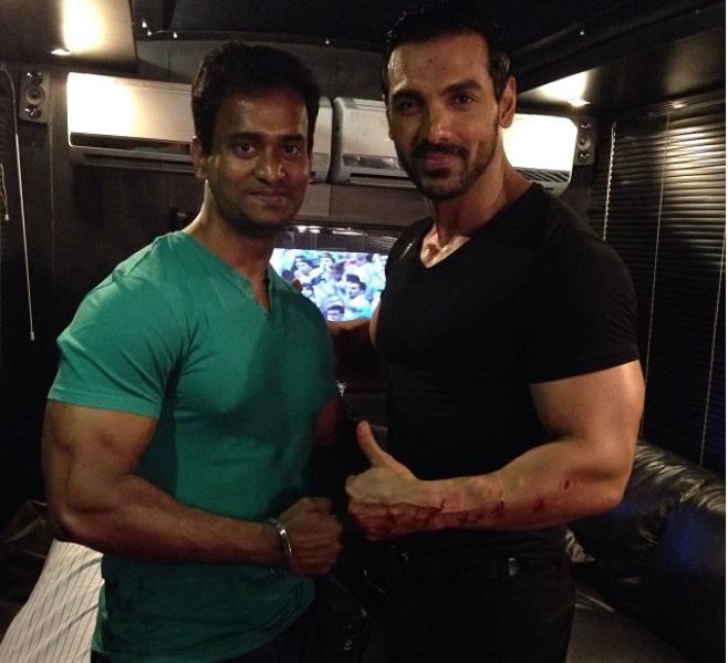 Vinod Channa and John Abraham