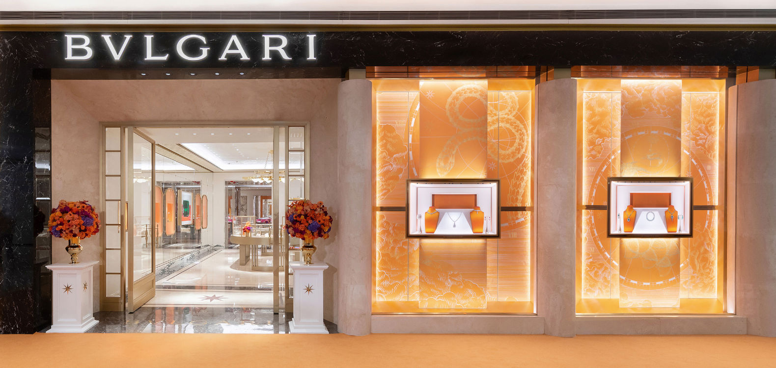 Bvlgari unveils a stunning new flagship store at Plaza 66, China