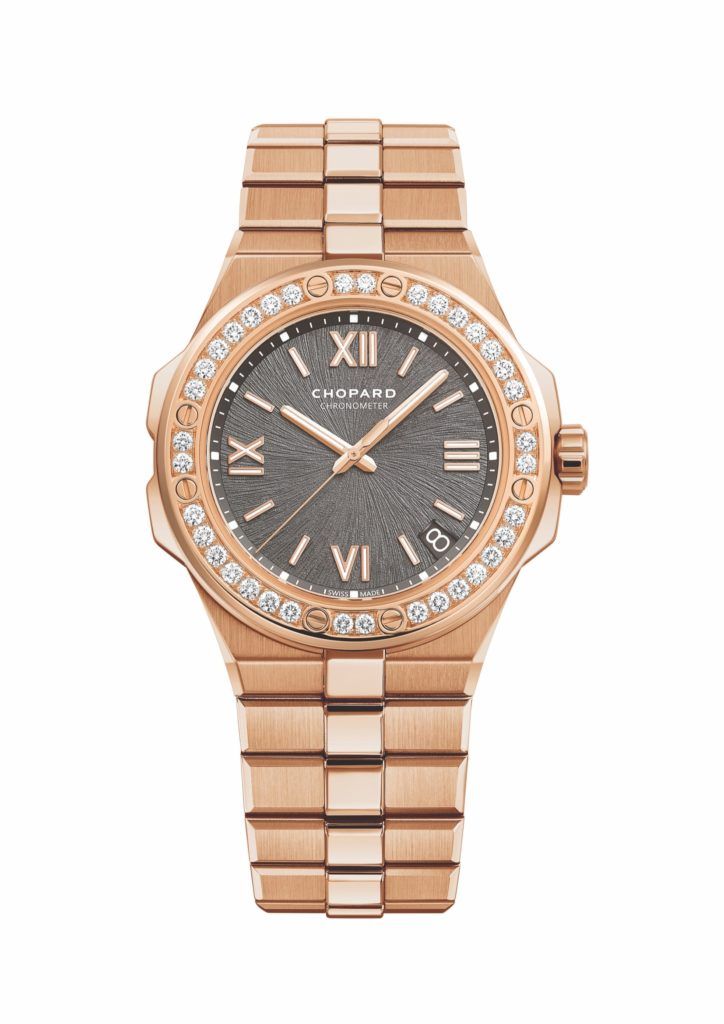 Chopard Alpine Eagle Large in ethical rose gold with diamonds