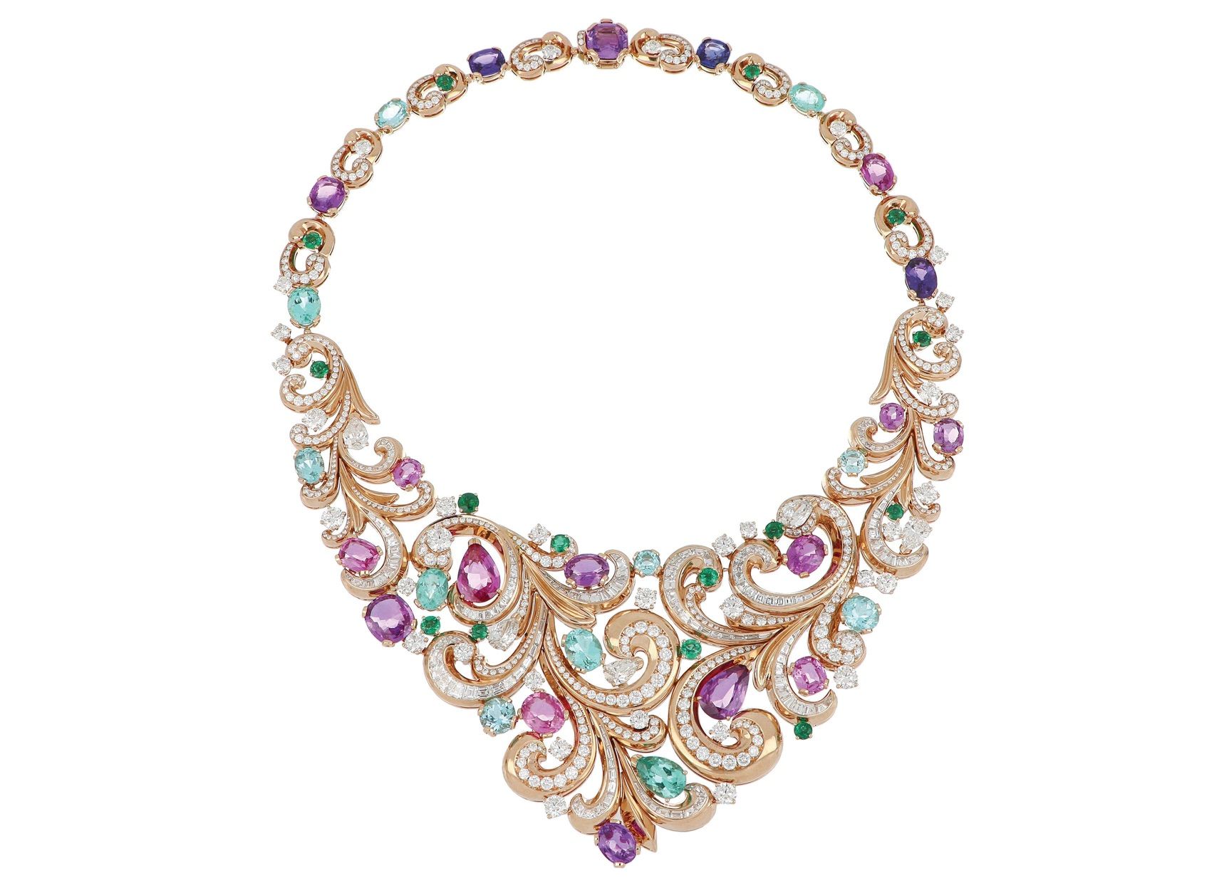 The Barocko collection is Bulgari's testament of love for gemstones