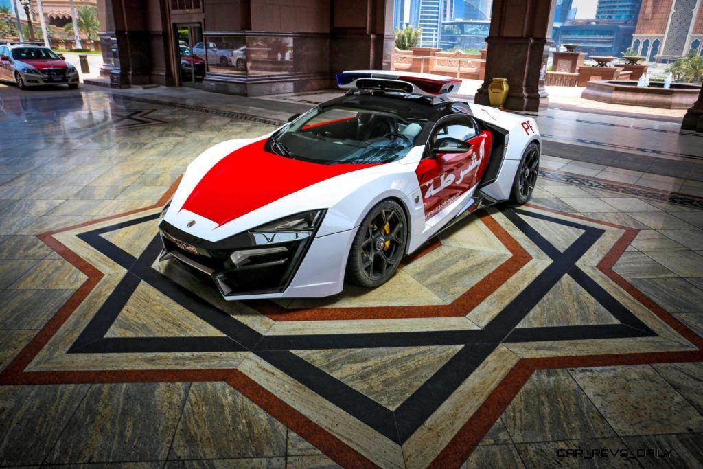 Like a cop car: The fastest, most extravagant vehicles used by police around the world