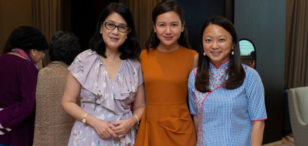 Halcyon Days throws an intimate luncheon to celebrate women and their achievements