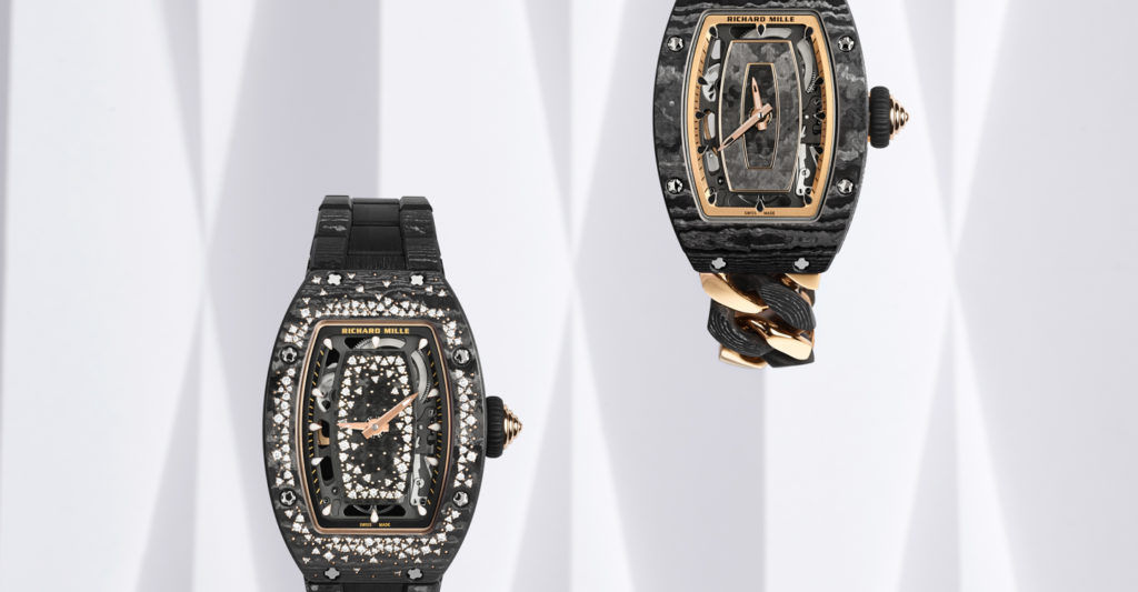 Loving your diamonds? Richard Mille tempts ladies with ultra-feminine bejewelled timepieces