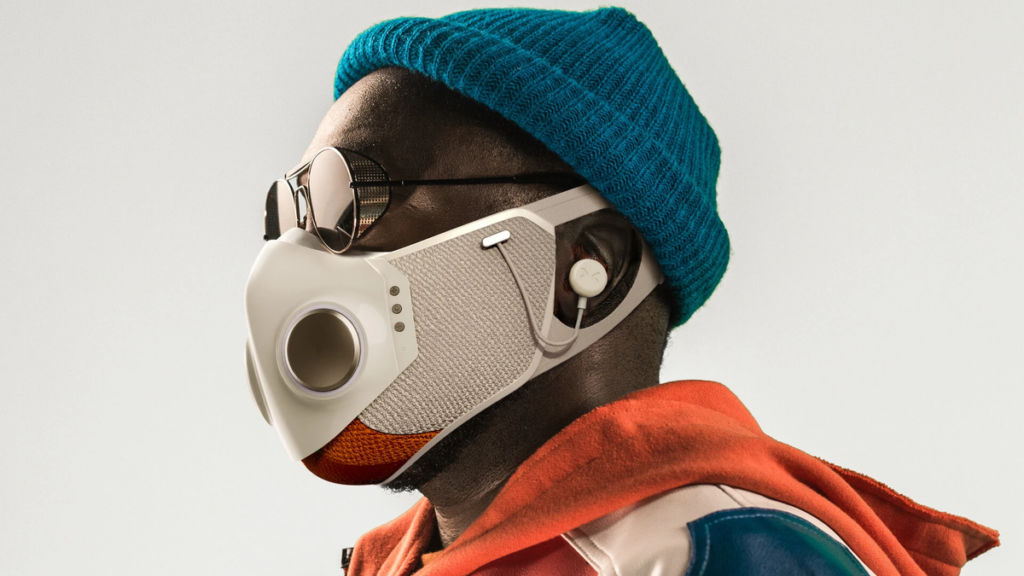 Xupermask by Will.i.am: LED lights, noise-cancelling earbuds & bluetooth