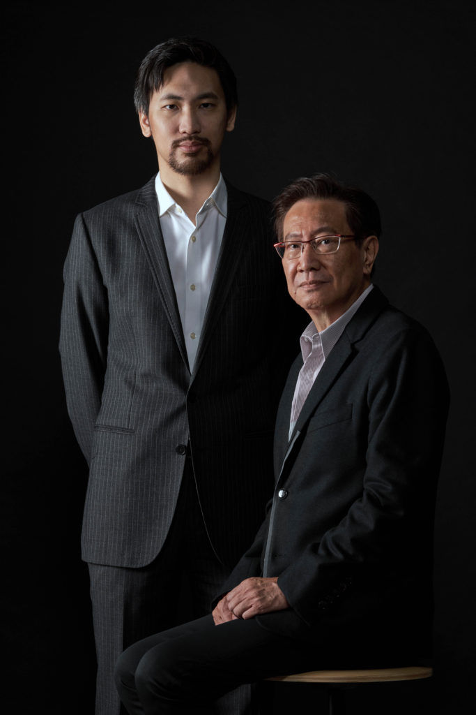 Alex Yoong and Dato' Simon Foong as mentors to their sons