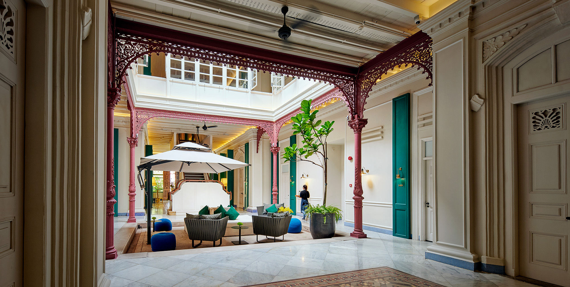 The Edison Hotel George Town Penang Courtyard