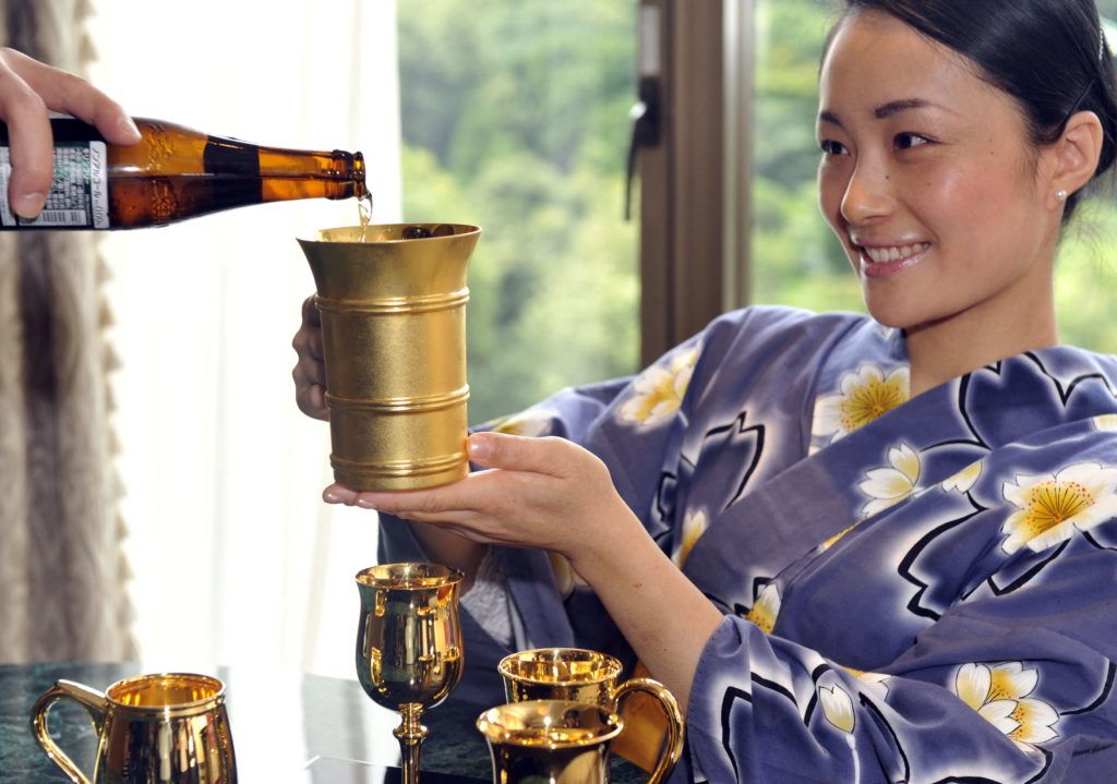 Adding the Midas touch: Unusual things made of gold