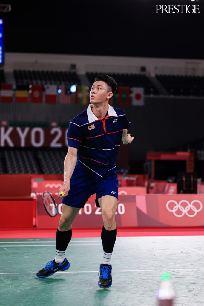 Lee Zii Jia from Malaysia at Tokyo 2020 Olympics