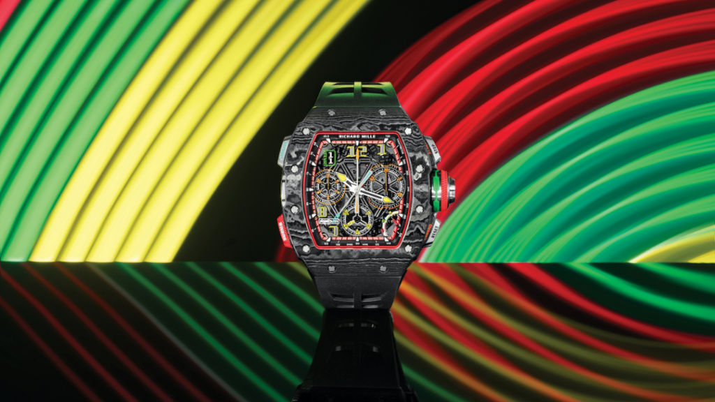 The Richard Mille RM 65-01 Chronograph is an athlete’s watch