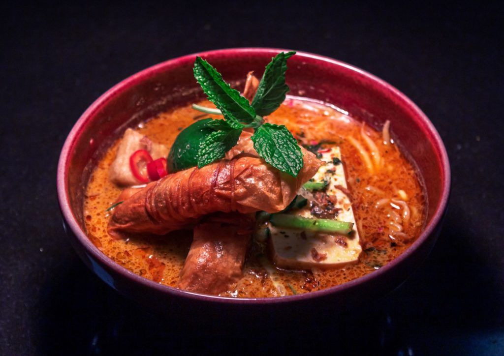 Vegan Melaka Curry Laksa