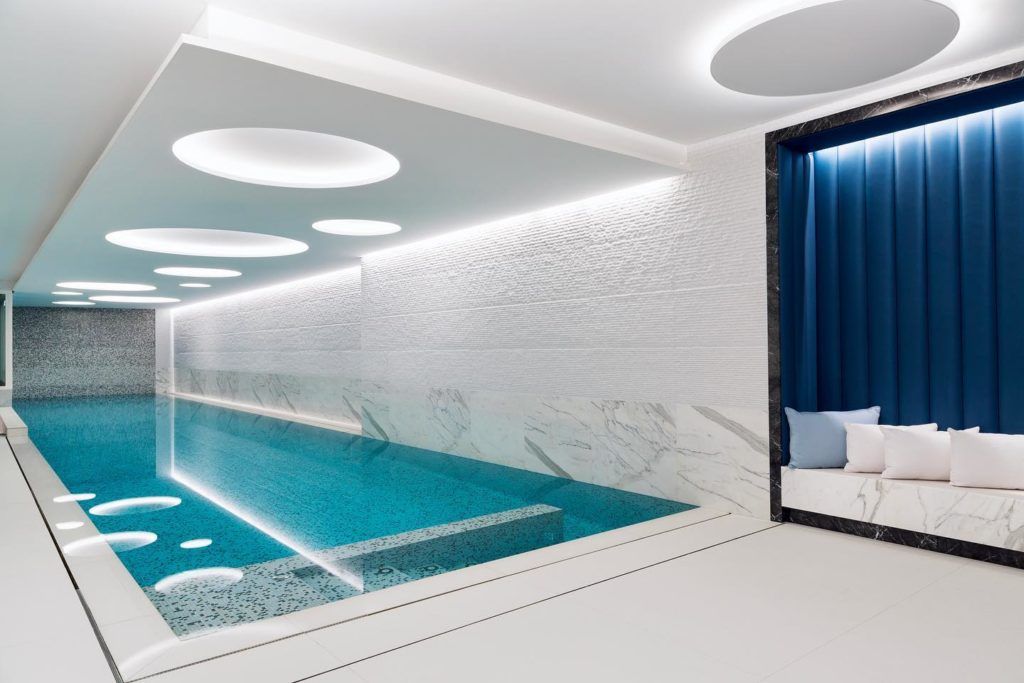 The Woodward Geneva pool