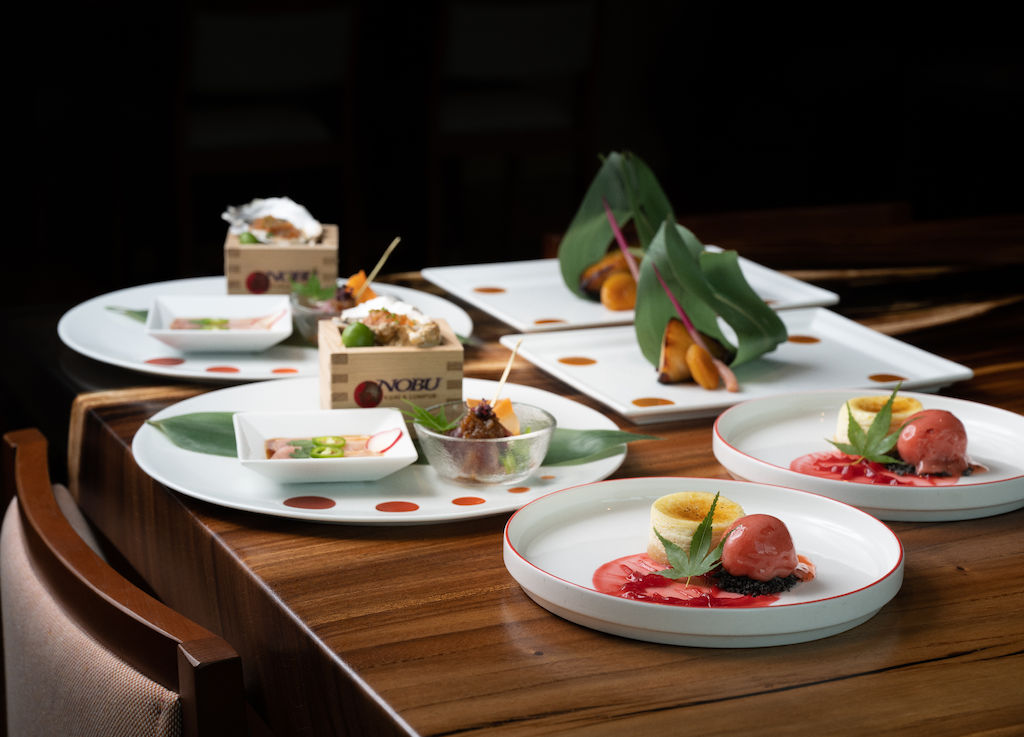 For dinner: Signature Creations For Two by Nobu Kuala Lumpur