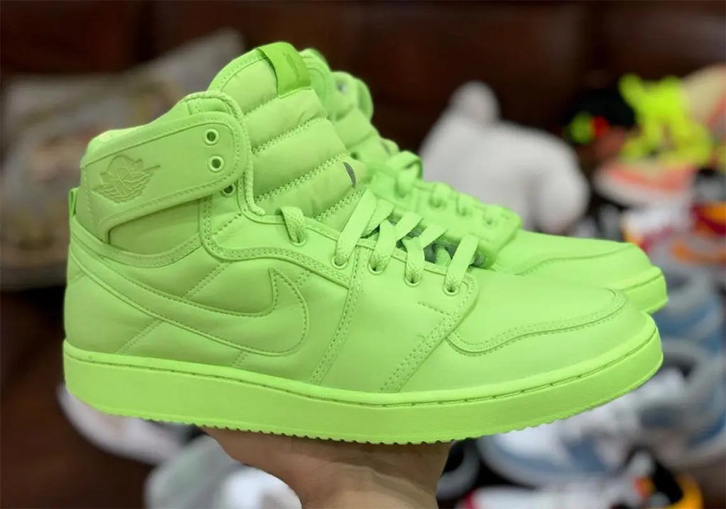 Billie Eilish x Air Jordan 1 KO revealed in the eye-catching shade of ‘Ghost Green’