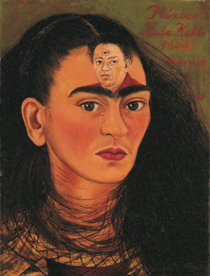 Frida Kahlo "Diego y yo"