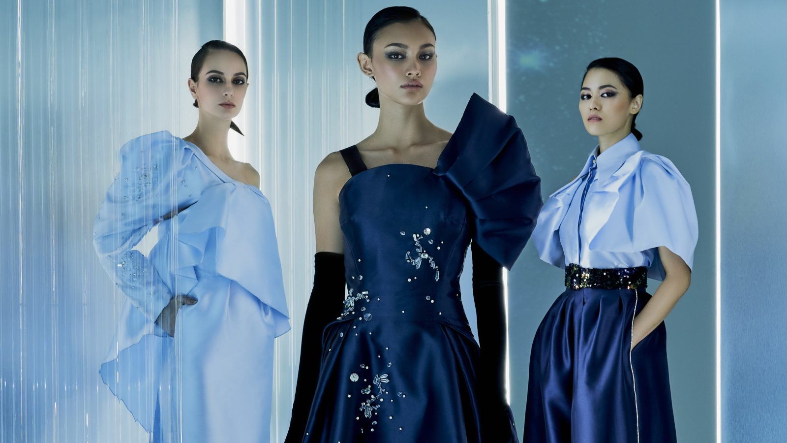 Khoon Hooi's futuristic Fall 2021 Collection takes inspiration from space