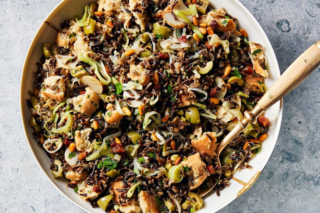 This stuffing-salad mash-up is the perfect Christmas side