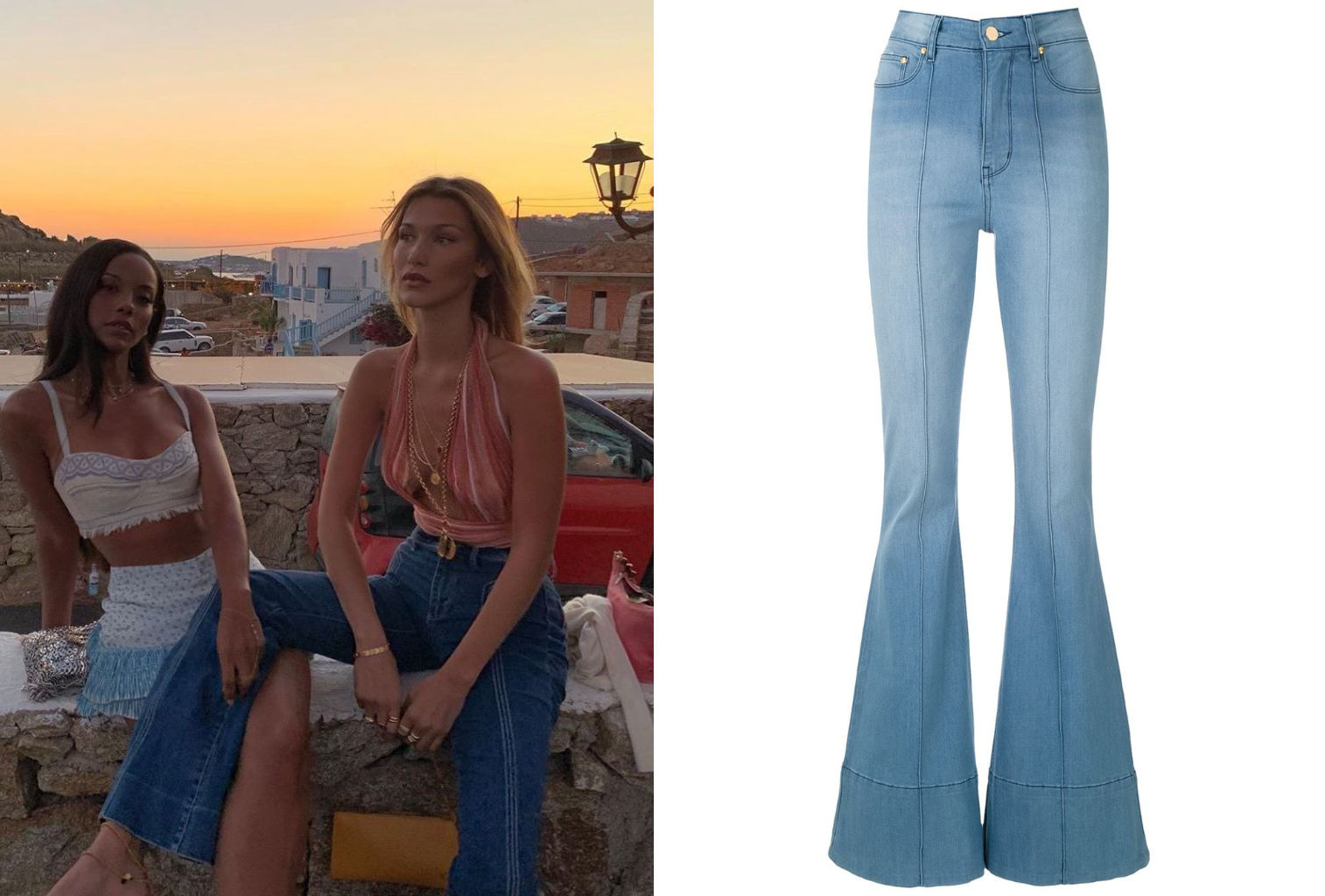 70s flare jeans - Women