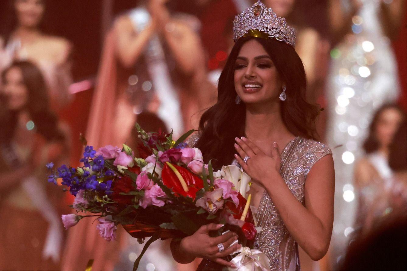 Miss Universe Indias Harnaaz Sandhu Brings Home The Crown 6146