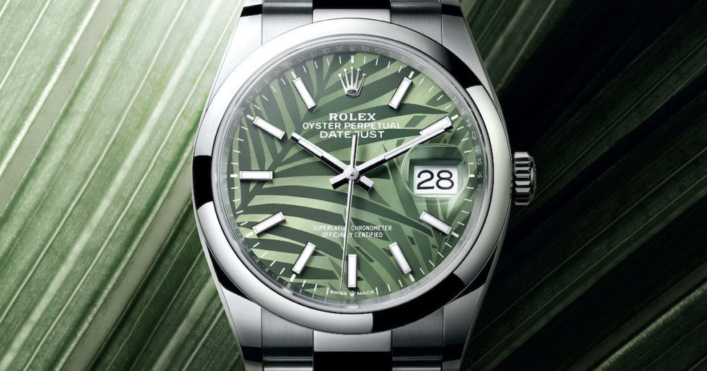 Green is the undisputed watch colour of 2021