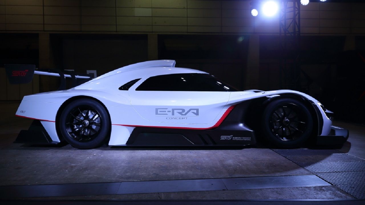 Subaru showcases concept electric race car at Tokyo Auto Salon