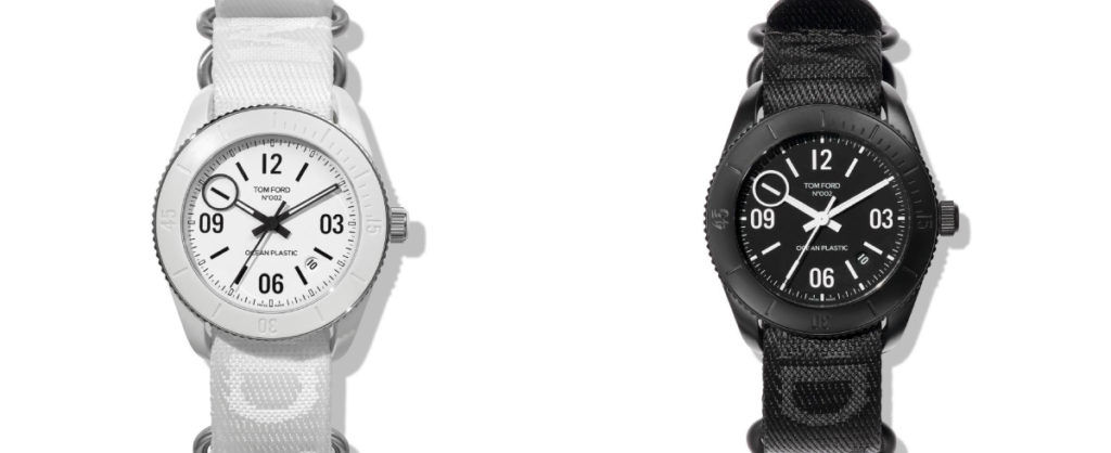 Tom Ford launches automatic Ocean Plastic Sport Watch made from recycled materials