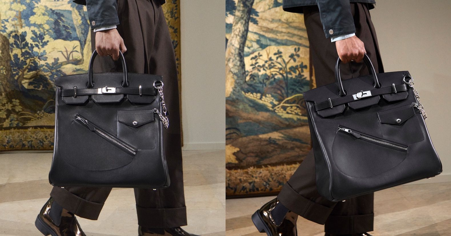 Here’s what we know about the Rock, the new Hermes Birkin bag for men