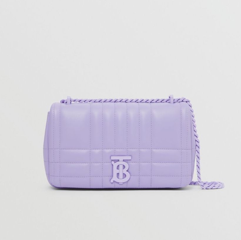 Burberry Lola bag in soft violet