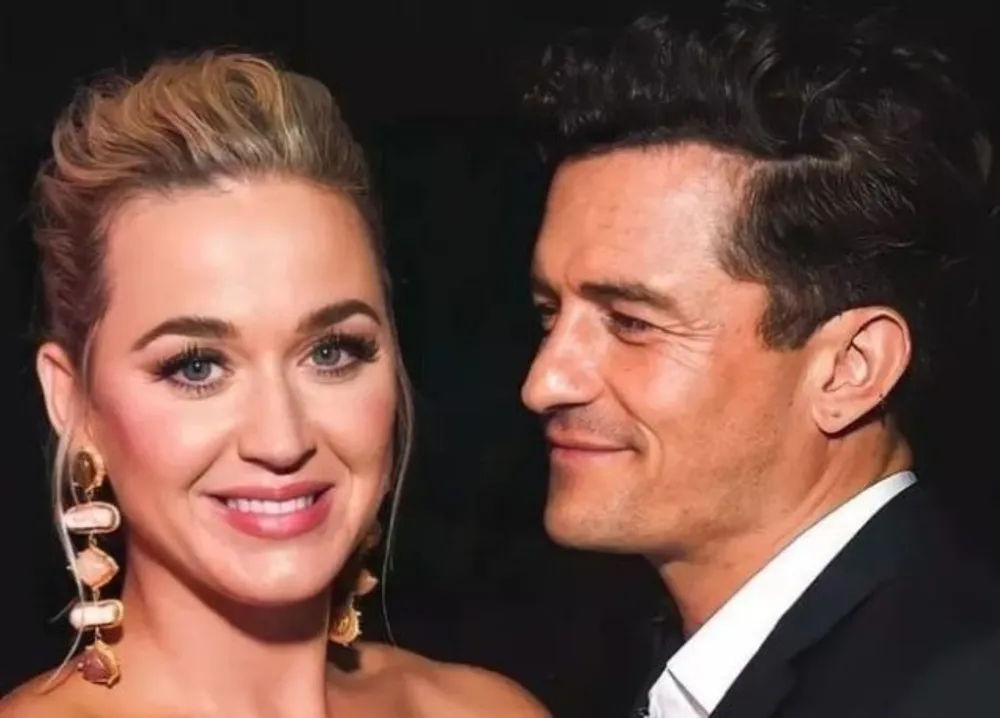 Celebrities who got engaged or married on Valentine's Day: Katy Perry and Orlando Bloom