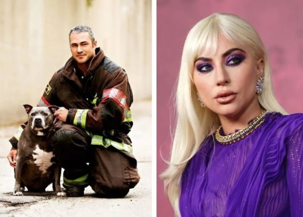 Couples who got engaged or married on Valentine's Day: Lady Gaga and Taylor Kinney