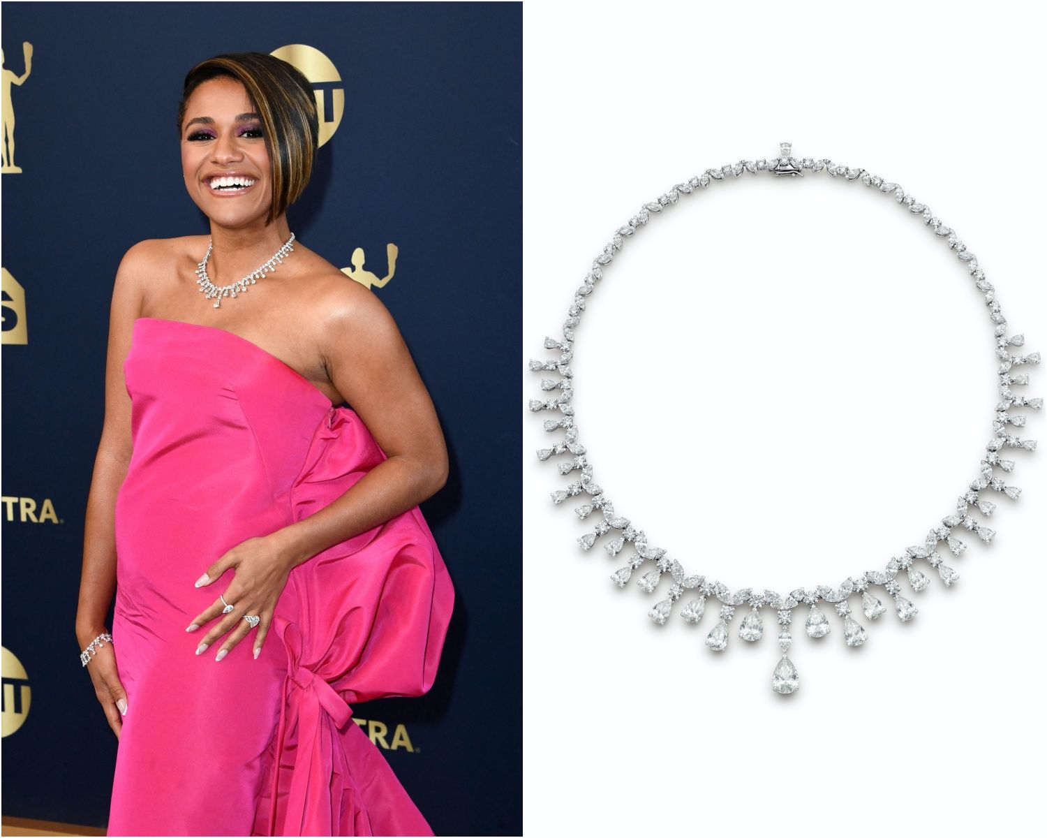 Ariana DeBose in De Beers SAG Awards 2022