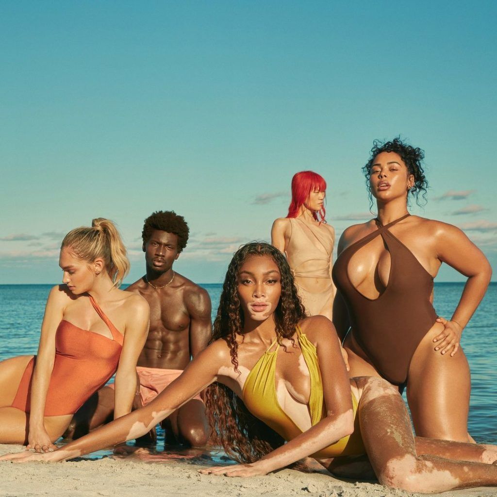 celebrity beauty brands - Winnie Harlow