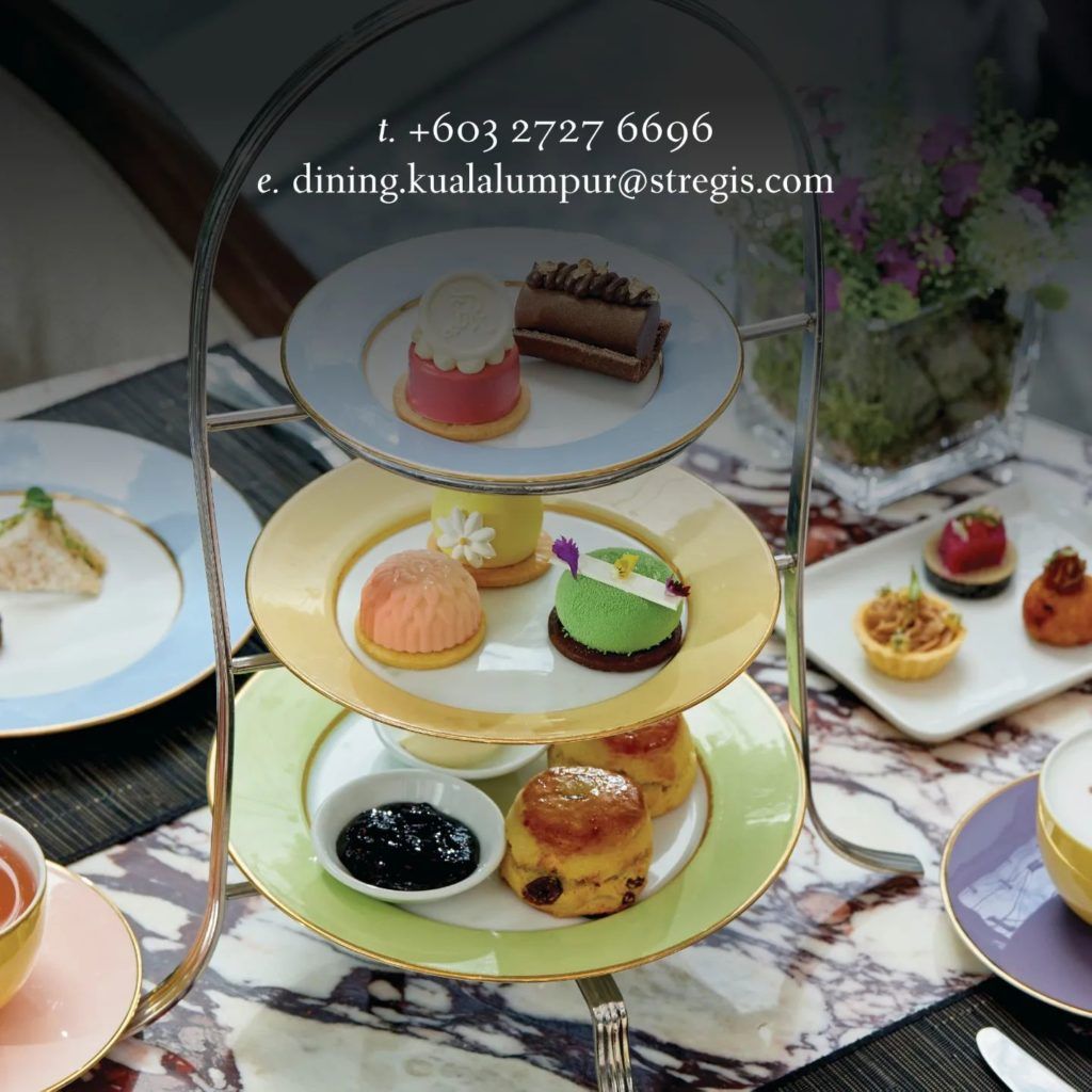 St regis kl high tea