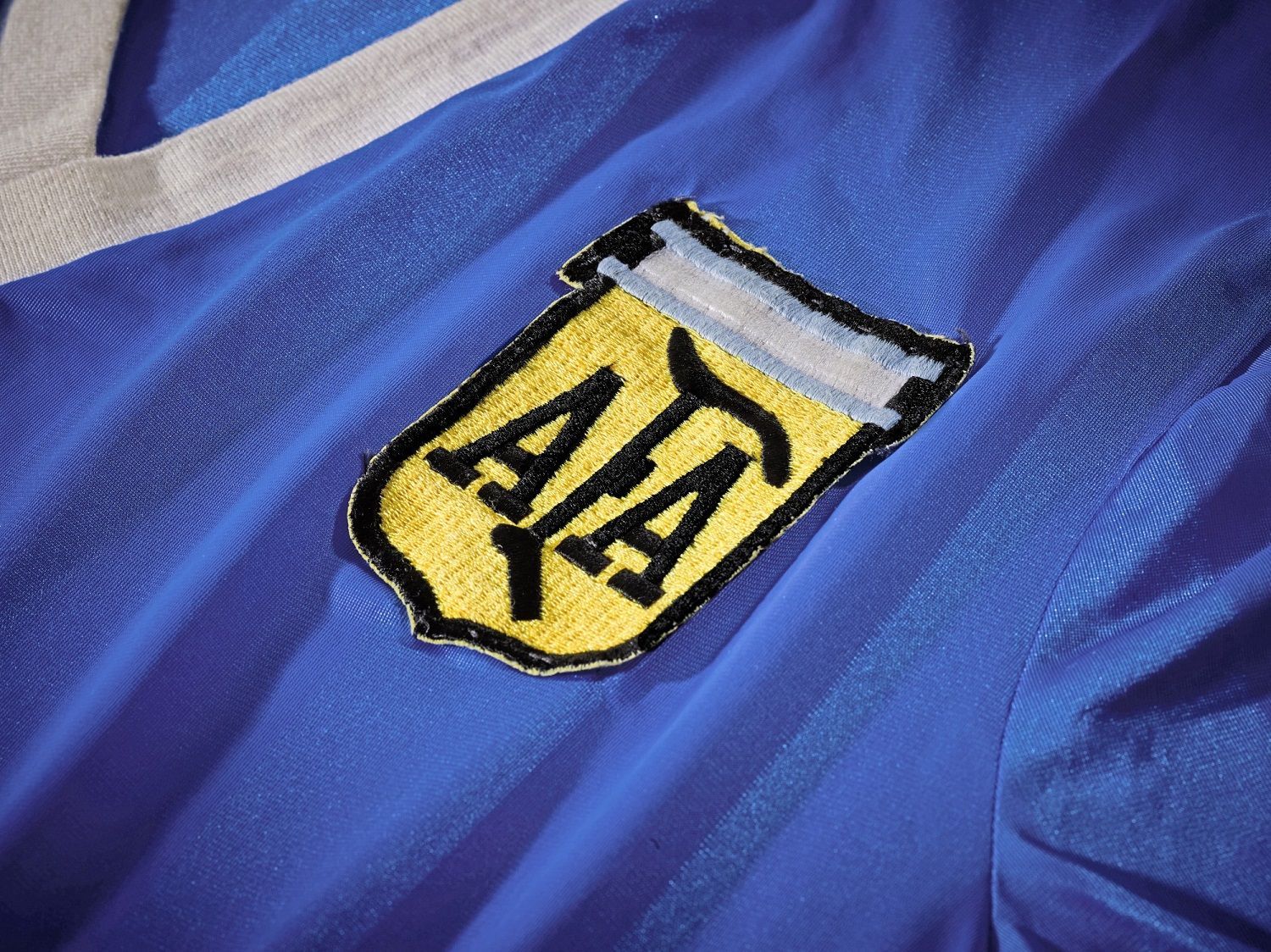 Diego Maradona Hand of God Jersey at Sotheby's