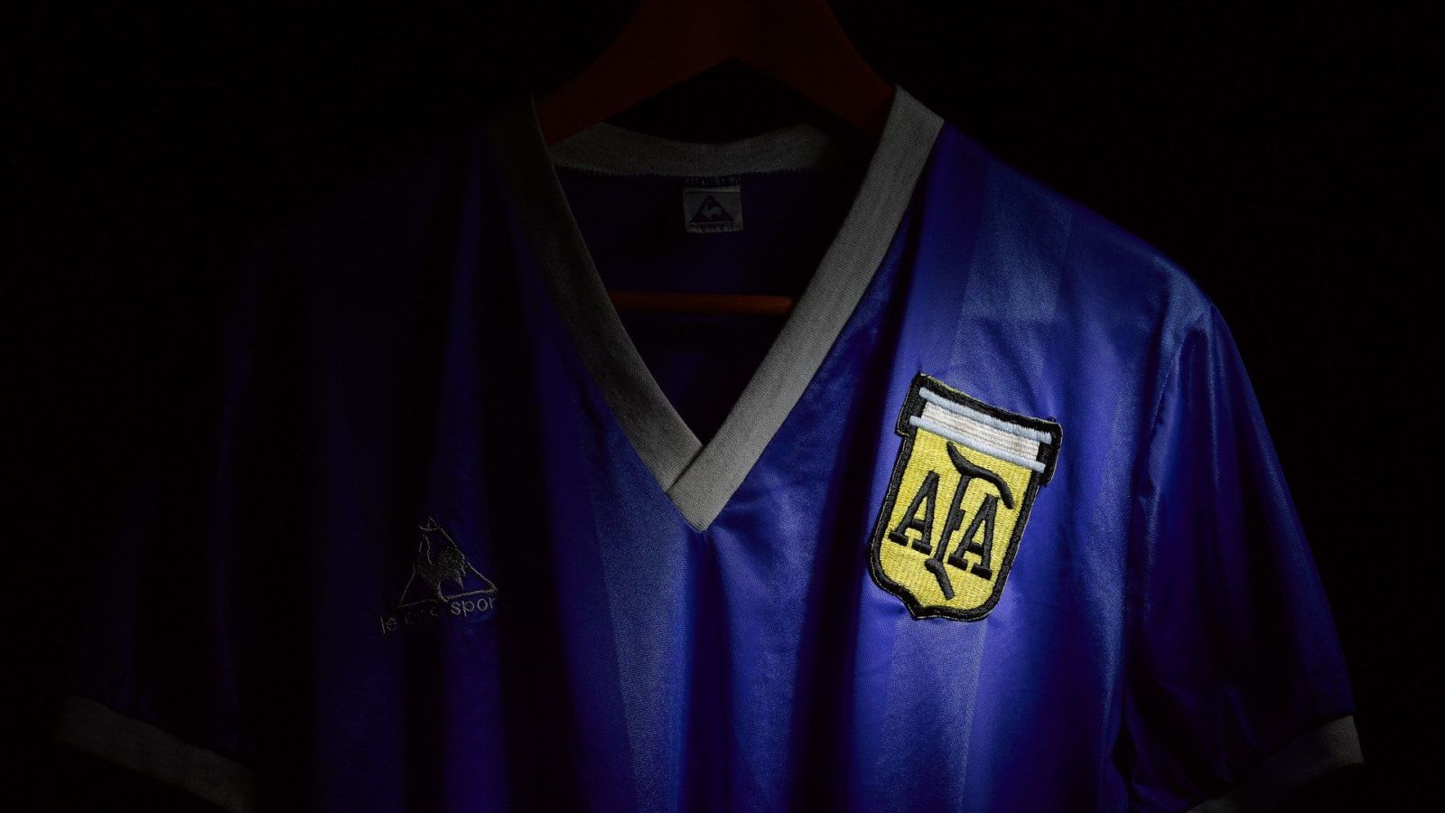 Diego Maradona's 'hand of god' shirt breaks two records at auction