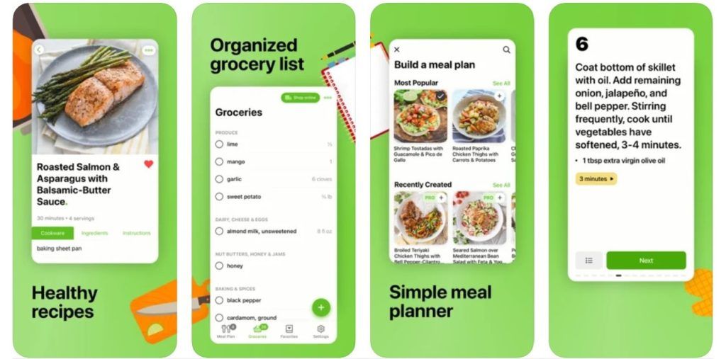 Mealime meal planning app