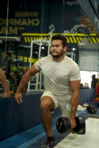 Irfan as he prepares for the 31st SEA Games in Hanoi.  Image credit: Under Armor