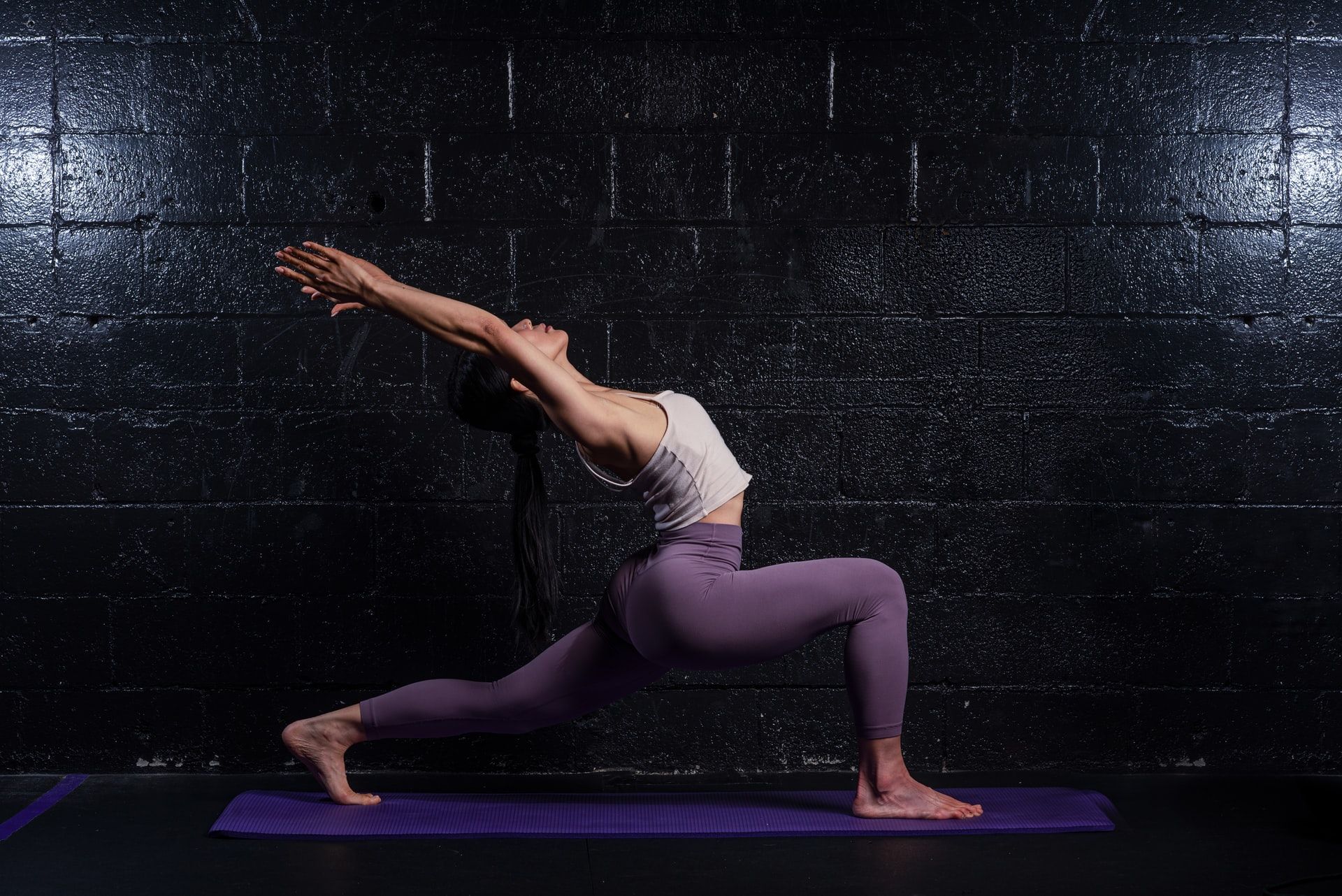 Yoga with yogini