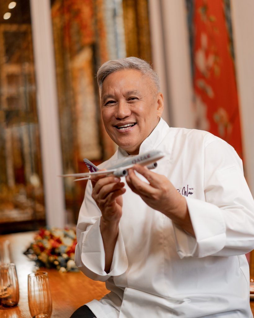 Chef Wan teams up with Qatar Airways for exclusive new Business Class menu