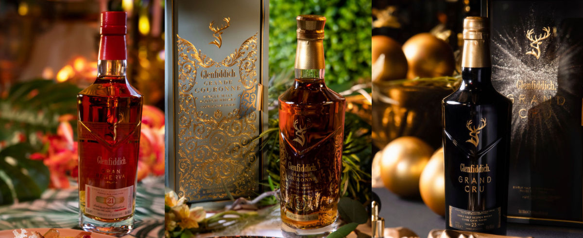 Elevate any celebratory occasion with the Glenfiddich Grand Series