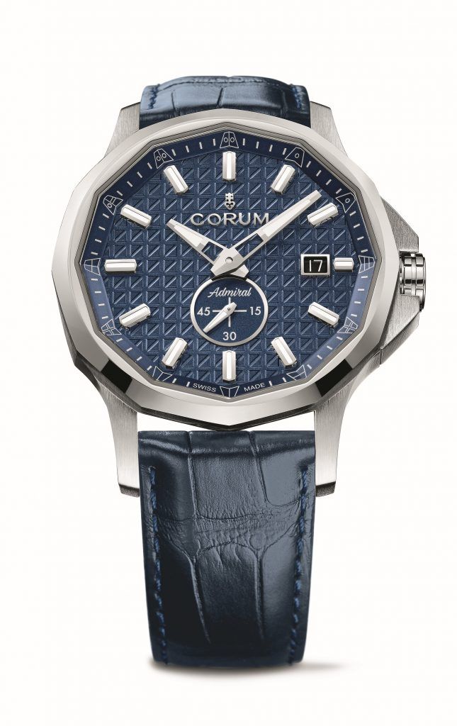 Three dimensional dial elevates the aesthetic of Corum s Admiral 42