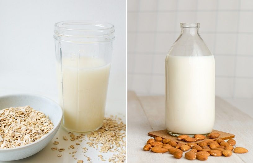 oat milk vs almond milk