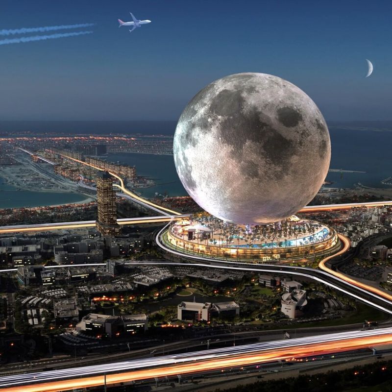 Dubai gets its own ‘moon’ – an ultra-luxurious hotel worth over RM 22 billion