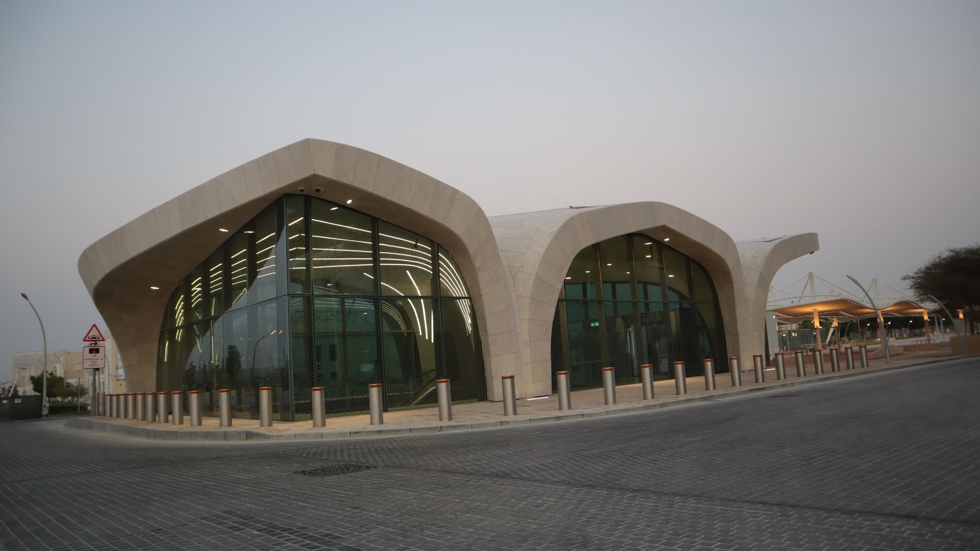 Qatar Metro Station