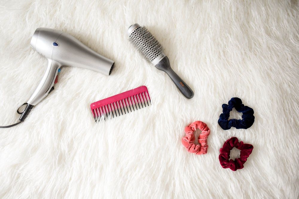 heated styling brush